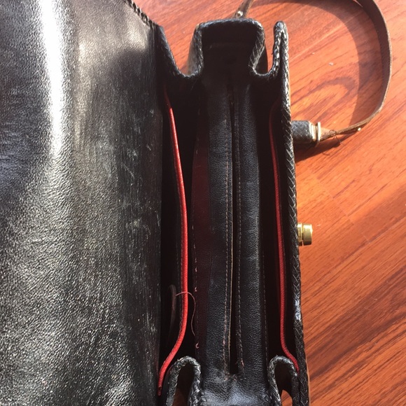 Vintage leather purse - Picture 5 of 7